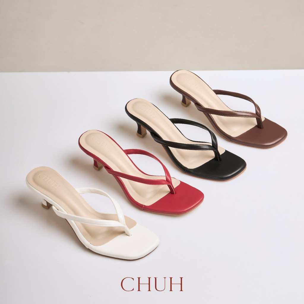 EVABYCHUH รองเท้าส้นสูง 2.2 นิ้ว ไซส์ 35-42