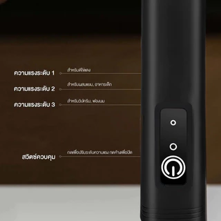 เครื่องตีฟองนมมือถือ USB แบบชาร์จ ขดลวด 2 ชั้น มีให้เลือก3สี