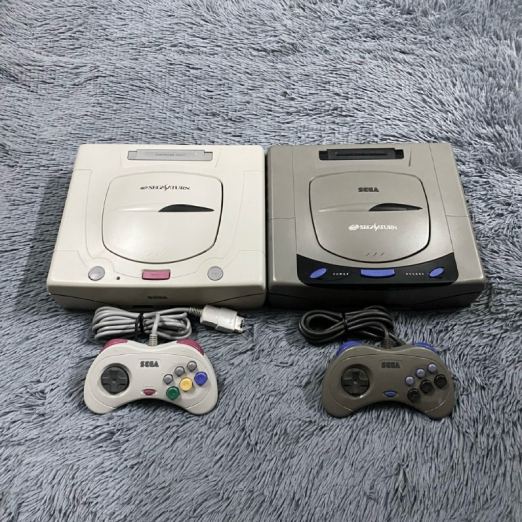 (แถมแผ่น+Stepdow) เครื่อง Sega Saturn เล่นแผ่นแท้โซน 🇯🇵 สภาพดีอุปกรณ์พร้อมใช้งาน เล่นแผ่นได้ปกติ
