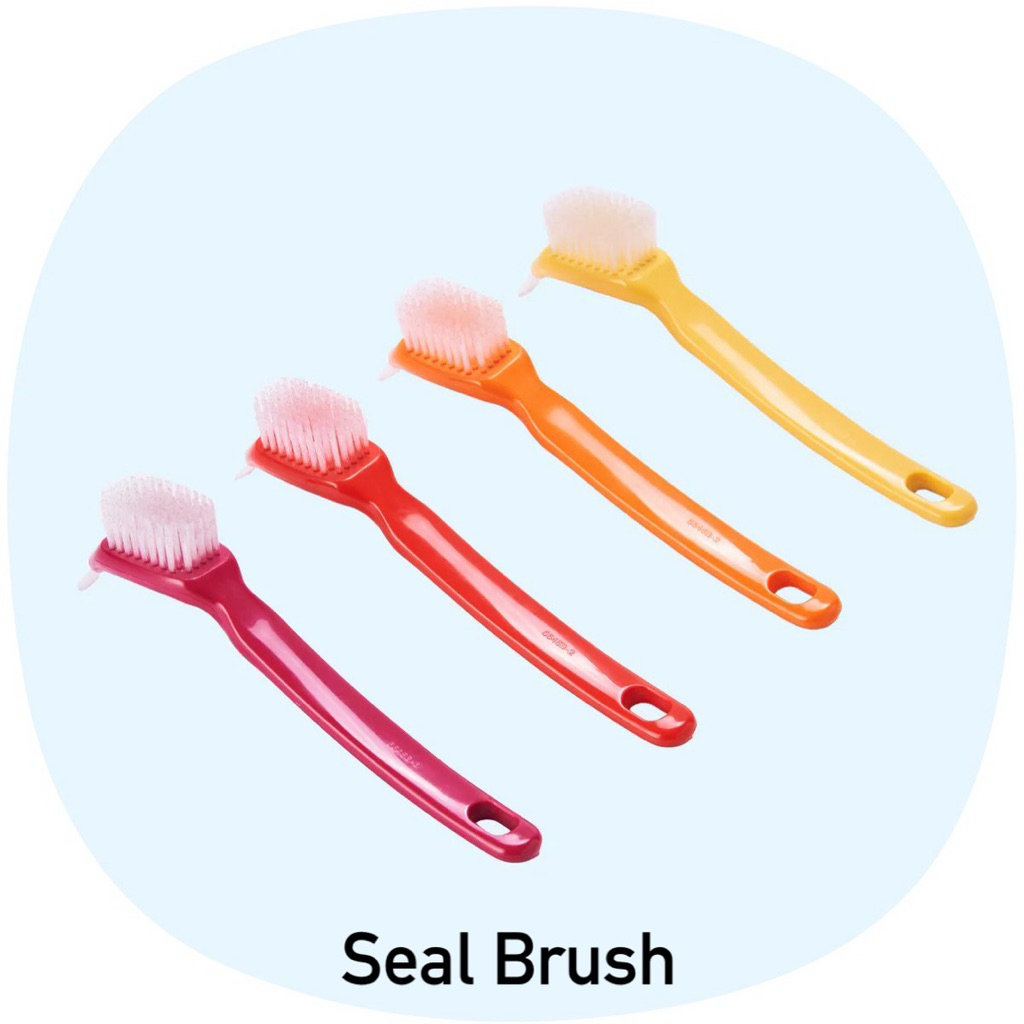 แปรงเอนกประสงค์ Tupperware รุ่น Small Seal Brush (1) ขัดฝาได้ทุกซอกมุม