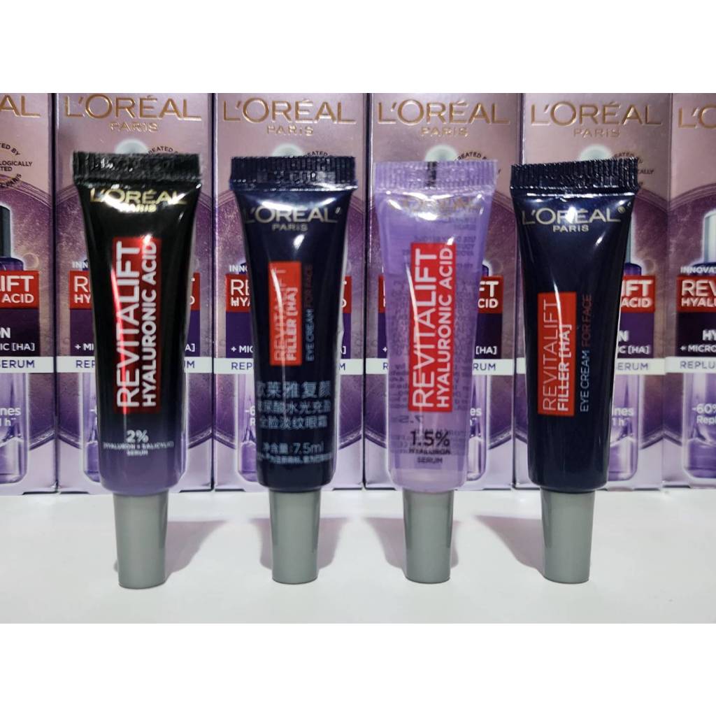 ลอริอัล รีไวทัล Loreal Revitalift Hyaluronic Acid /Filler Eye cream 7.5ml