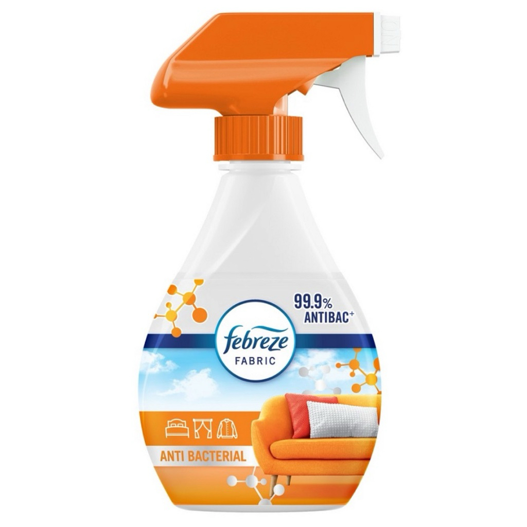 FEBREZE FABRIC ANTI BACTERIAL BOTTLE 370ML (จัดส่งภายใน3วัน)