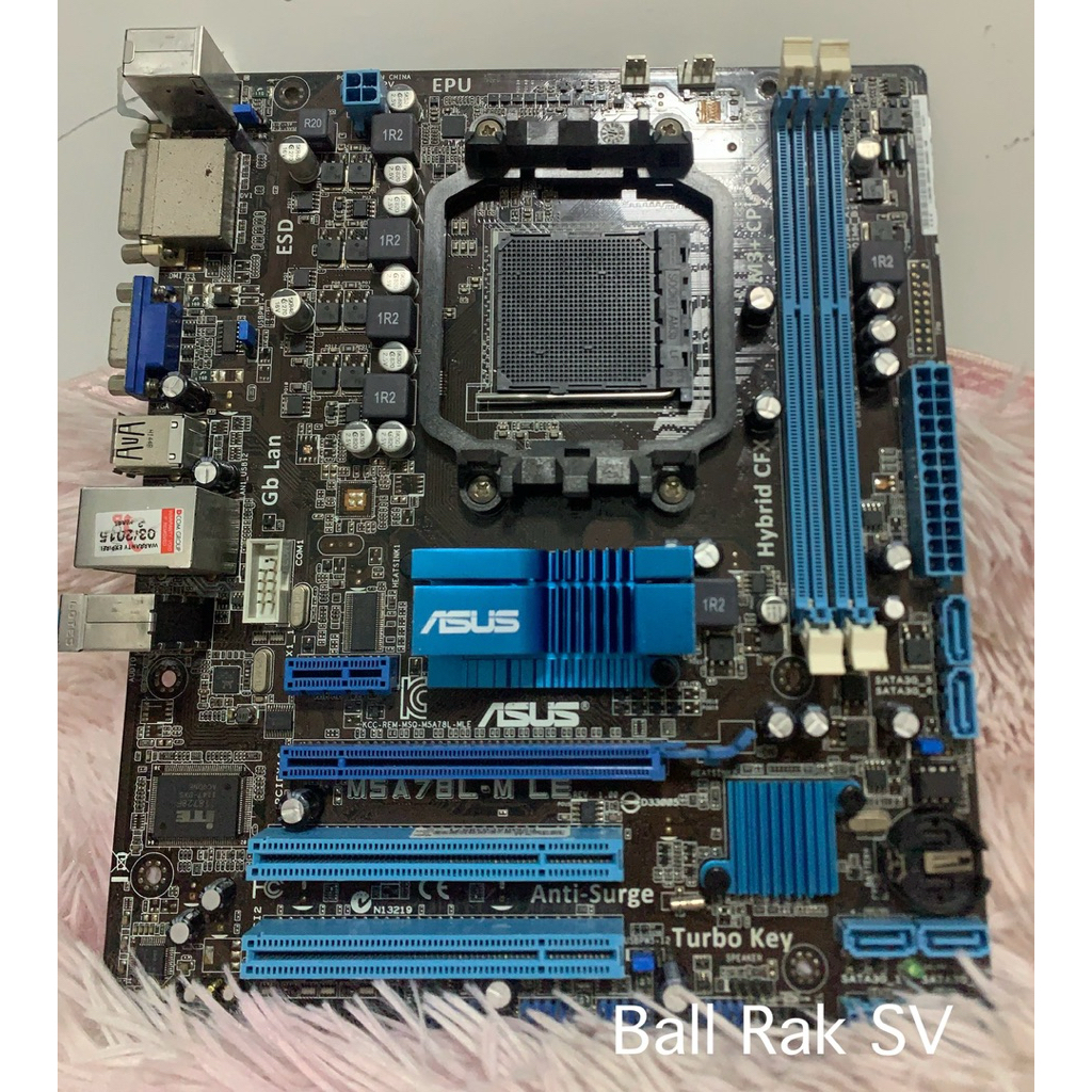 เมนบอร์ด ASUS M5A78L-M LE (ไม่มีฝาหลัง)