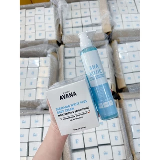 CREAM AVANA DERMABIO WHITE PLUS ครีมเอวาน่า เดอร์มาไบโอ ไวท์ พลัส kogic โดสโคจิก เซรั่มเอวาน่า 150 ml.