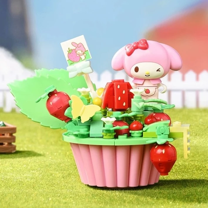 ชุดตัวต่อ Keeppley x Sanrio Building Blocks : Strawberry Town