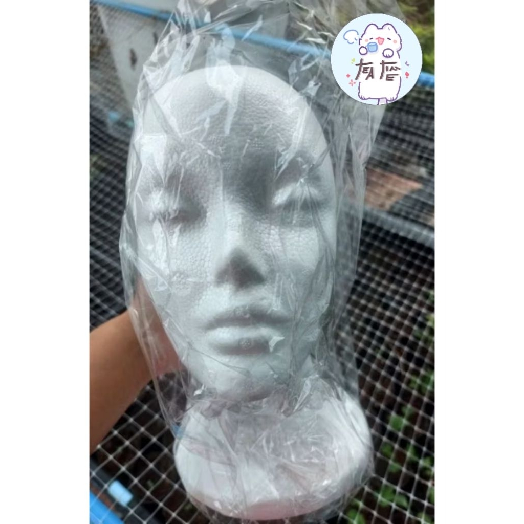 🌟พร้อมส่ง🌟หัวหุ่นโฟม หัวหุ่นวางวิก