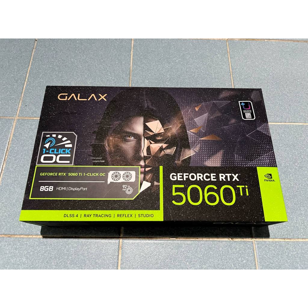 RTX5060Ti 8GB Galax 1-Click OC มือสอง ราคาสุดคุ้ม