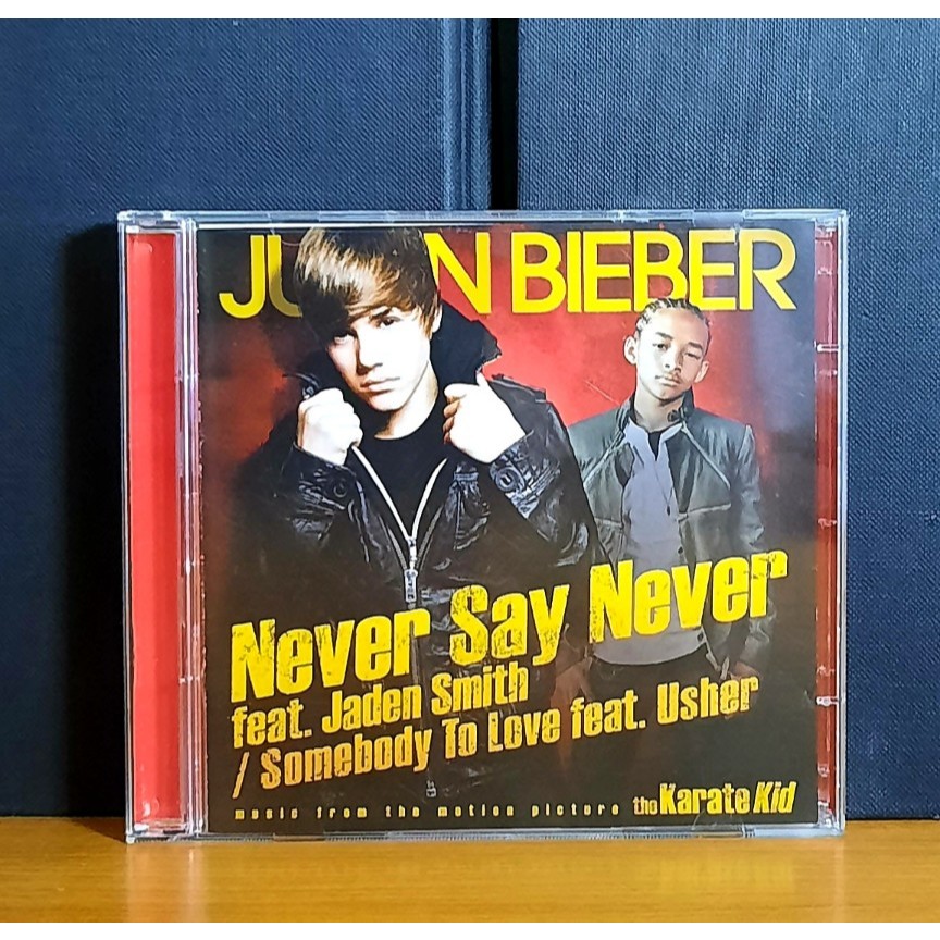 CD ซีดีเพลงสากล / Justin Bieber / Never say never feat. Jaden Smith / Somebody to love feat. Usher  