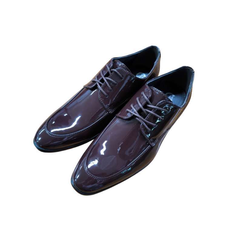 รองเท้าคัชชูหนังผู้ชาย CSB รุ่น CM694 สไตส์แฟชั่น ทรงหน้ารองเท้าเรียวยาว มีสีน้ำตาล