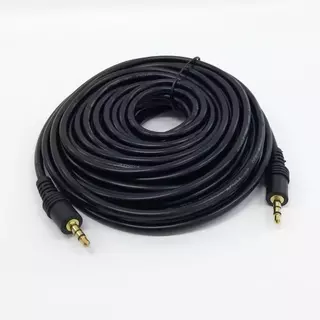 สายต่อขยายเสียงสเตอริโอ Aux AV แจ็คตัวผู้ถึงตัวผู้ขนาด 3.5 มม. สำหรับลำโพง 10M/5M/3M/1.5M