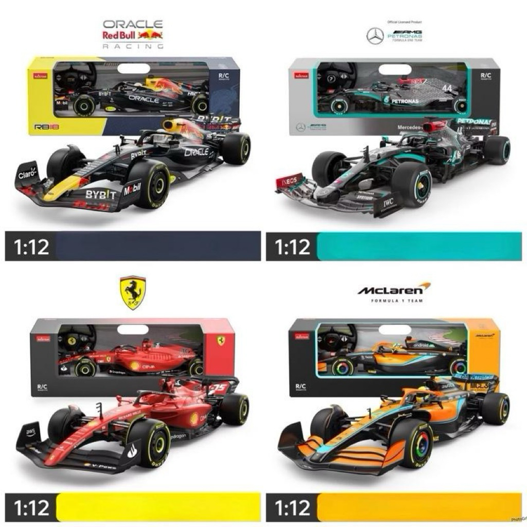 โมเดลรถแข่ง F1 RC บังคับ 1:12 โมเดลรถแข่งF1ของเล่น บังคับวิทยุ สินค้ามีในกทม พร้อมส่ง
