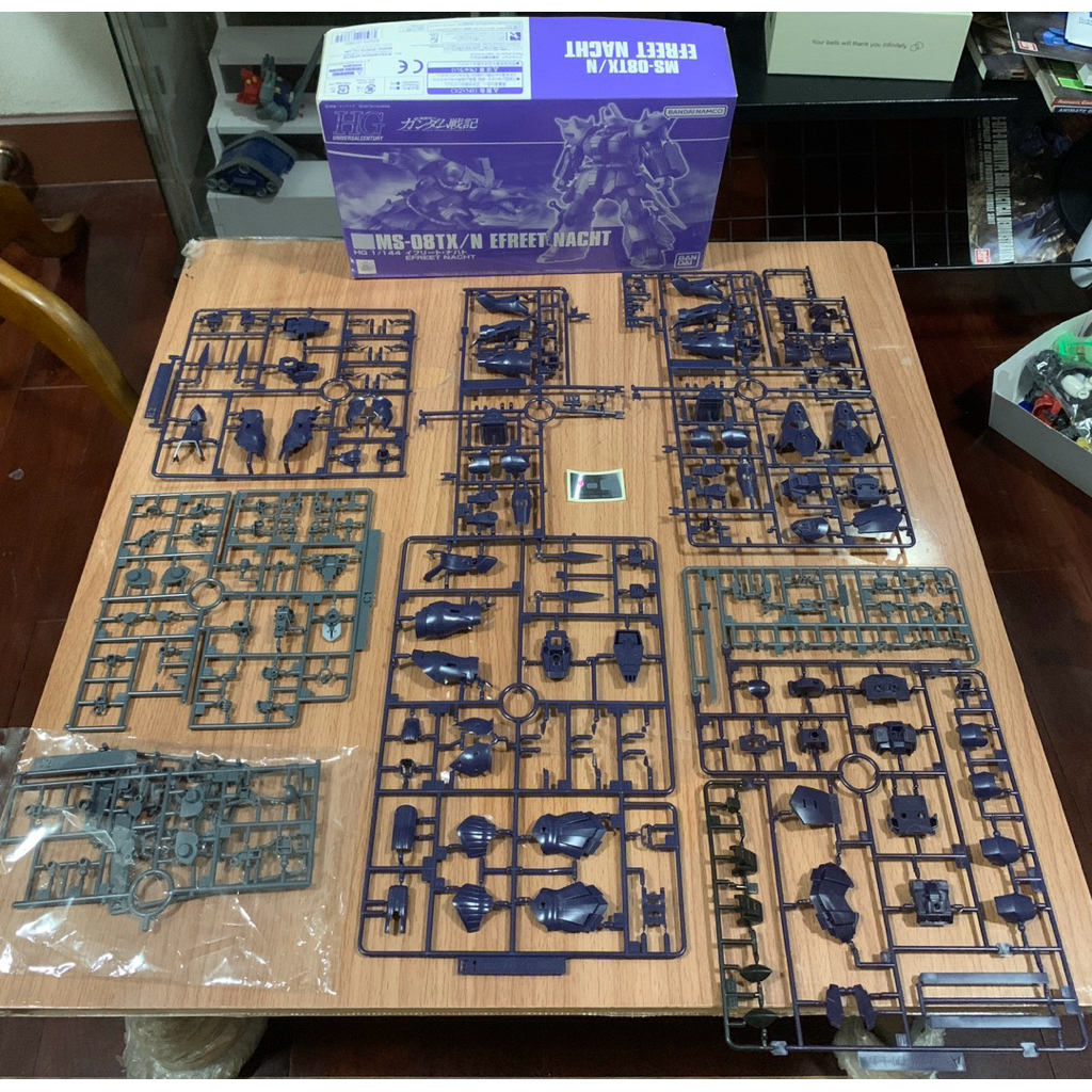 (พร้อมส่ง)[ชิ้นส่วนไม่ครบ] HG 1/144 Efreet Nacht