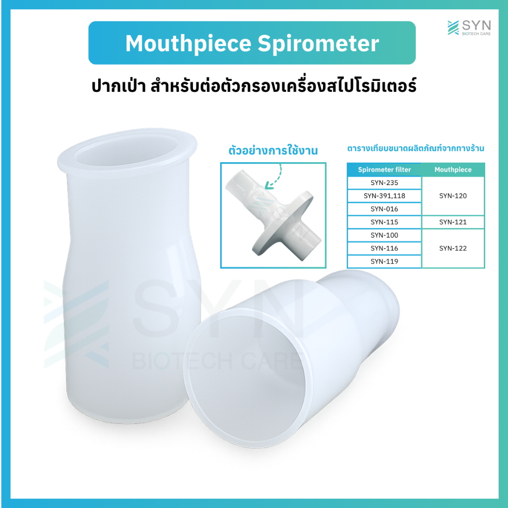 Mouthpiece Spirometer