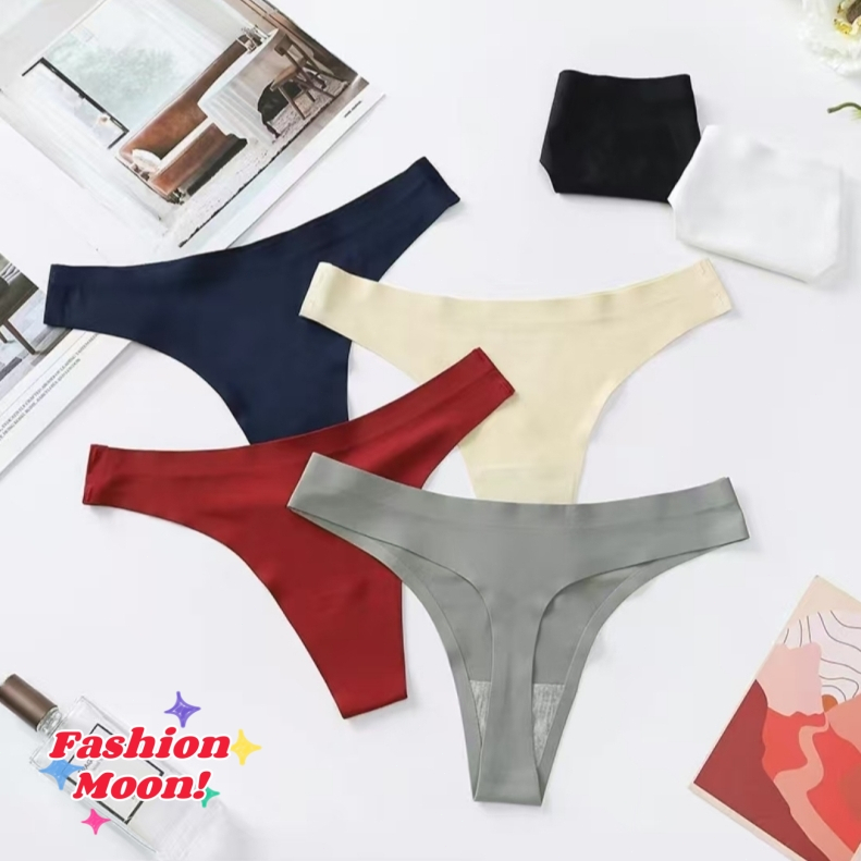G-string😍thong ผู้หญิง จีสตริงสำหรับผู้หญิง✨กางเกงในไร้ข จีสตริงสำหรับผู้หญิง🌸 กางเกงในสายเดี่ยวเนื้อผ้านุ่ม - รูปที่ 2