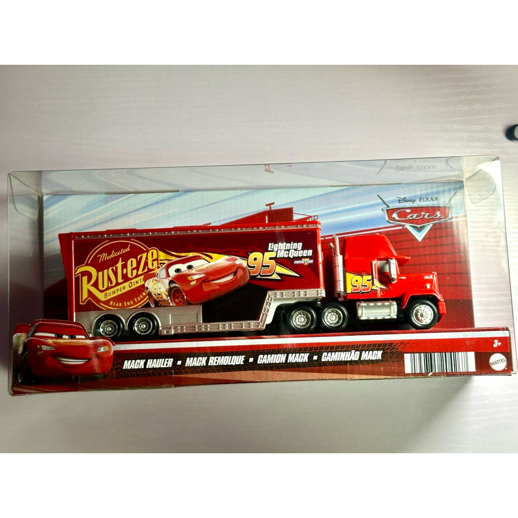 🚒(พร้อมส่งจากไทย) รถบรรทุกจาก Disney Pixar Cars Mack Hauler Rust-eze Lightning McQueen หายาก