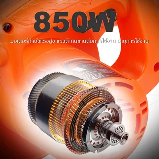 SKY TOOLS เครื่องเป่าลม 850W ปรับระดับแรงลมได้ ใช้งานได้ 2 ฟังก์ชั่น เป่าลม-ดูดฝุ่น รุ่น SKY-163