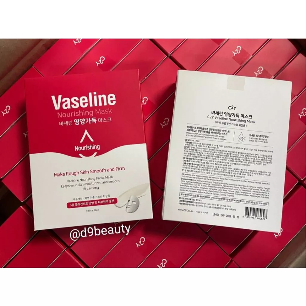 [C2Y] Mask Pack Hydrating / Nourishing / Calming 1 กล่อง มี 10 แผ่น