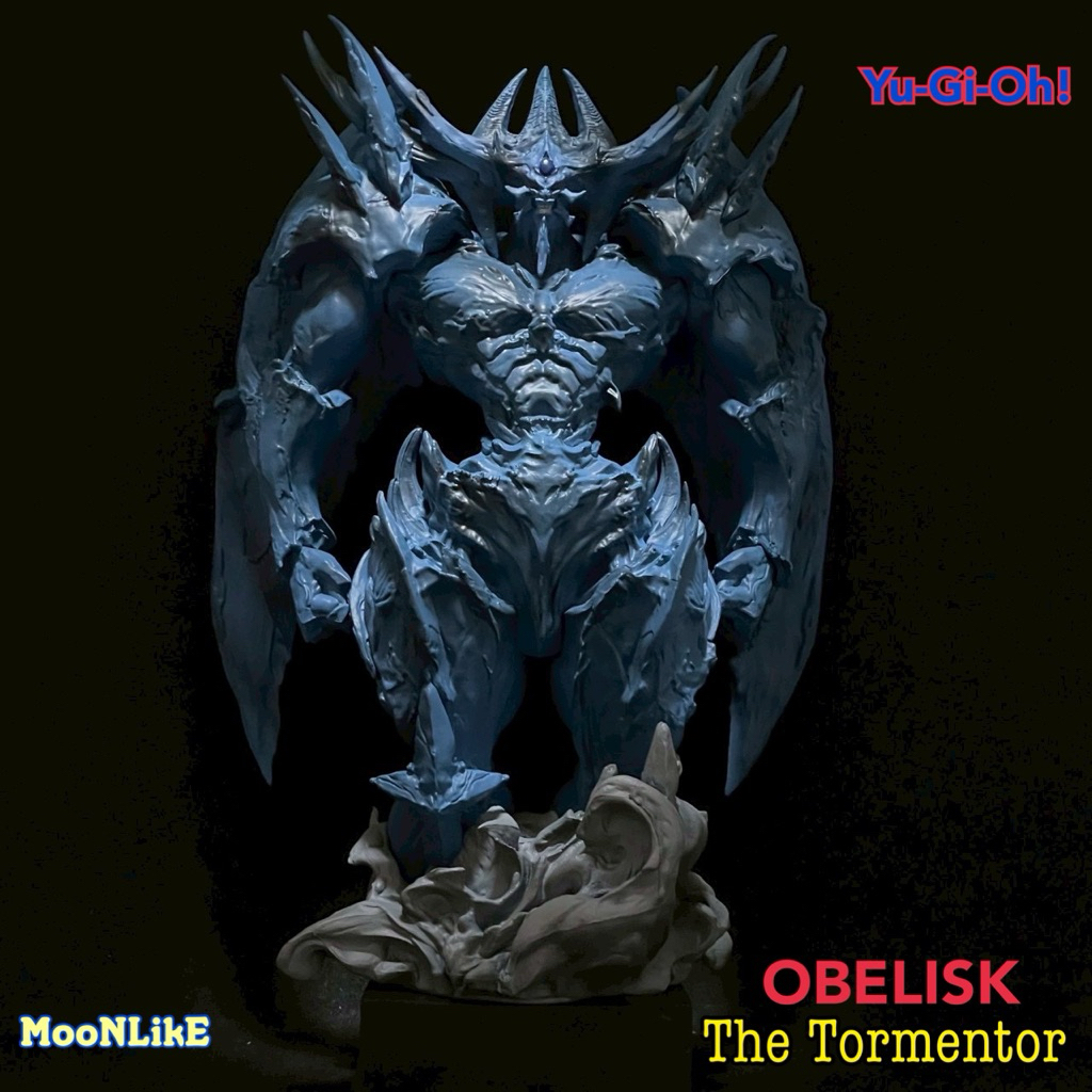 [MooNLikE] Yu-Gi-Oh! OBELISK THE TORMENTOR  Egyptian God Monster CARD YuGiOh PVC STATUE Figure 30 cm