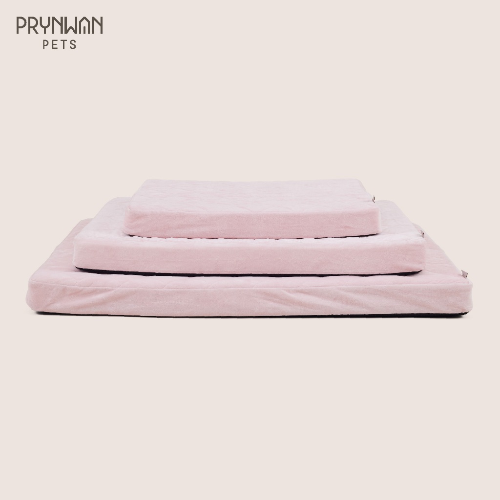 PRYNWAN Pets - Pet Bed Rosa Collection เตียงนอนสัตว์เลี้ยง สีชมพู