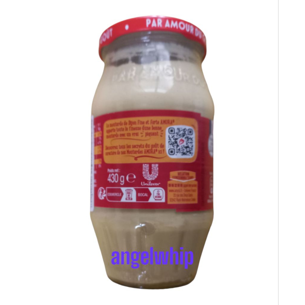 AMORA DIJON MUSTARD 430 G. อโมรา ดีจองมัสตาร์ด 430 กรัม