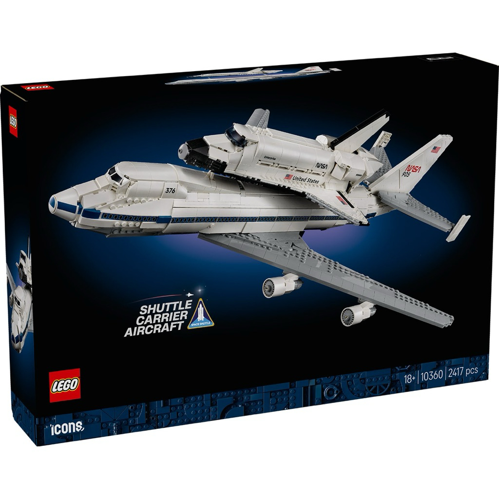 LEGO 10360 : Shuttle Carrier Aircraft