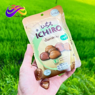Ichino เกาลัดอบ50g. แกะเปลือก (พร้อมทาน) นำเข้าจากญี่ปุ่น เกาลัดแท้ ออแกนิก (ฮาลาล) อบธรรมชาติ เนื้อนุ่ม