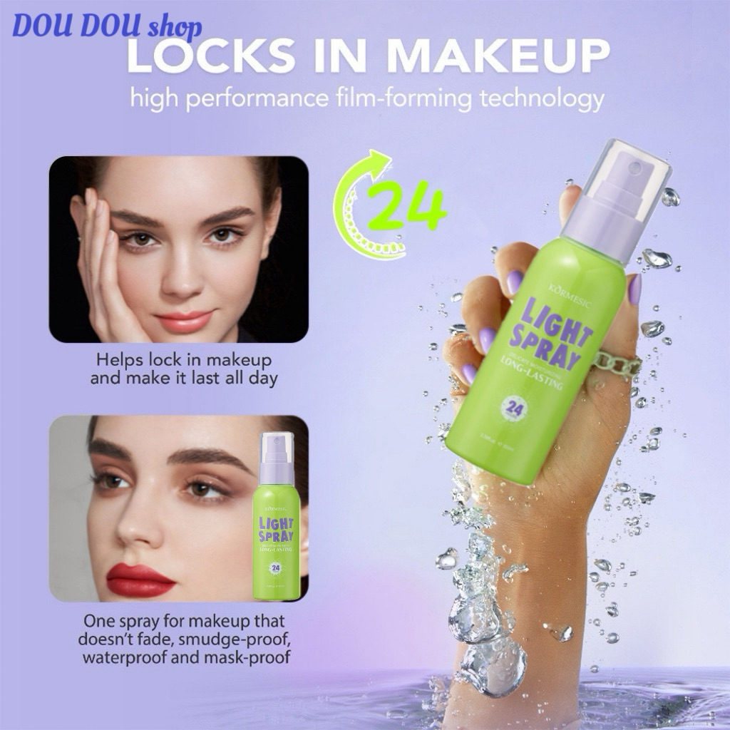 Green Makeup Setting Spray Dewy Fix - Matte Fix สเปรย์ล็อคเมคอัพ ควบคุมความมัน ติดทนนาน 100ml (T50)
