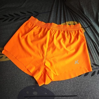 กางเกงวิ่งขาสั้นซับในbikini(logo JK sport)สำหรับใส่วิ่งทรงอีลิท2นิ้วเว้าสูงไม่เย็บข้างสีสันไม่บาดขาใ