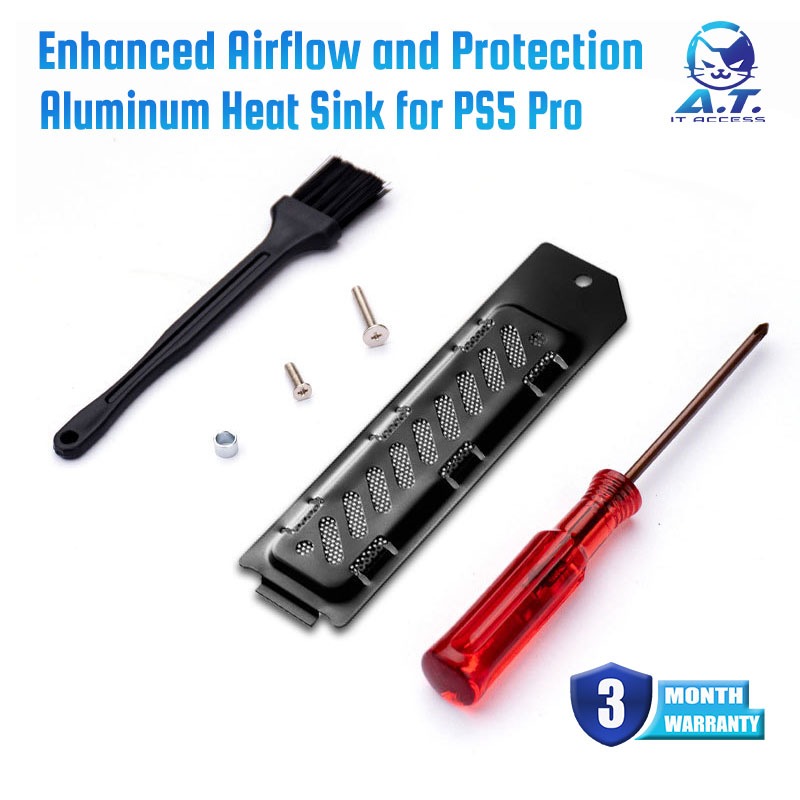 Enhanced Airflow and Protection Aluminum Heat Sink for PS5 Pro