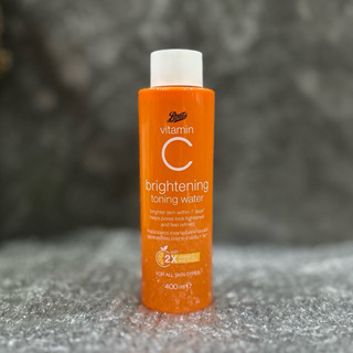 Boots Vitamin C Brightening Toning Water 400ml. บู๊ทส์วิตามิ…