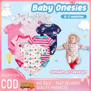 👍ถูกที่สุด CICI baby girl ชุดจั๊มสูทเด็กแรกเกิด เสื้อผ้าเด็กคลาน เสื้อผ้าเด็กผู้หญิง（0-3 เดือน-6เดือน-9เดือน-อายุ 2 ปี）