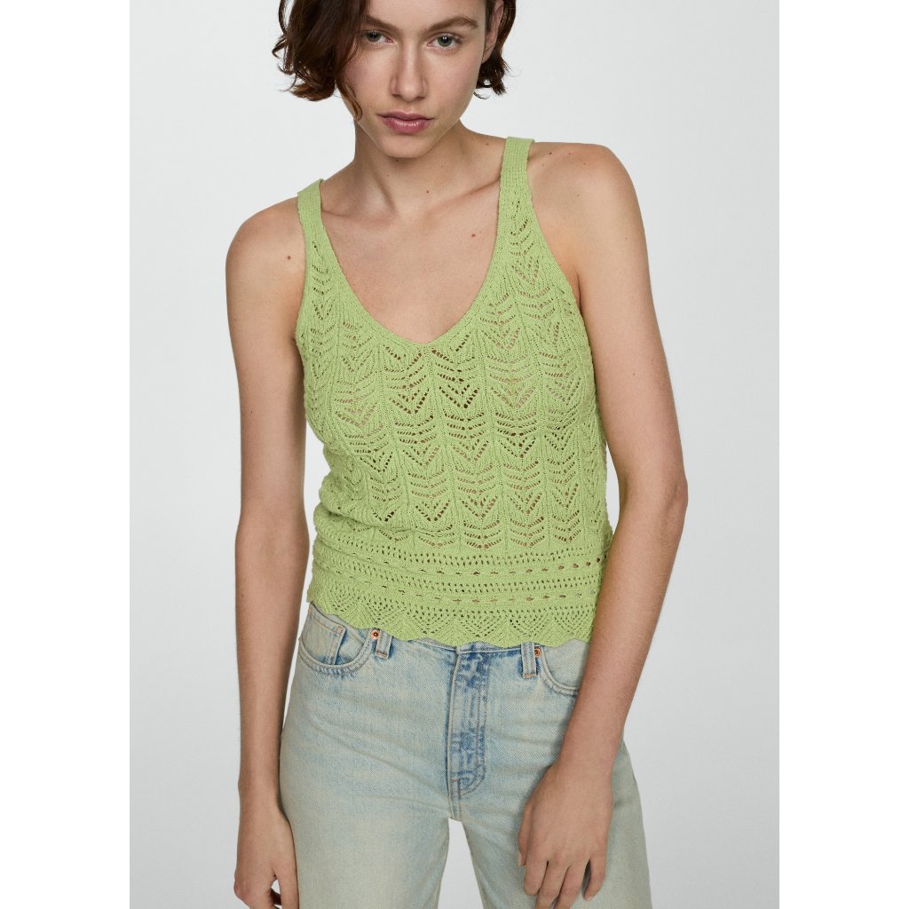 [MANGO] TOP SITO / เสื้อ รุ่น TOP SITO Ref: 67087134