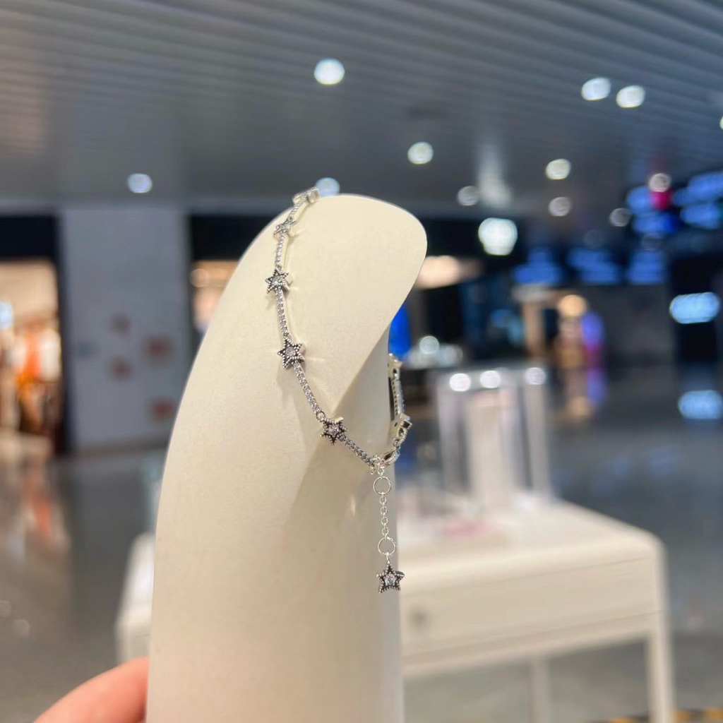 พร้อนส่งในไทย🚀มีกล่อง PdrTravelStain 925 หญิงสีเงินกลุ่มของขวัญวันเกิด - รูปที่ 4