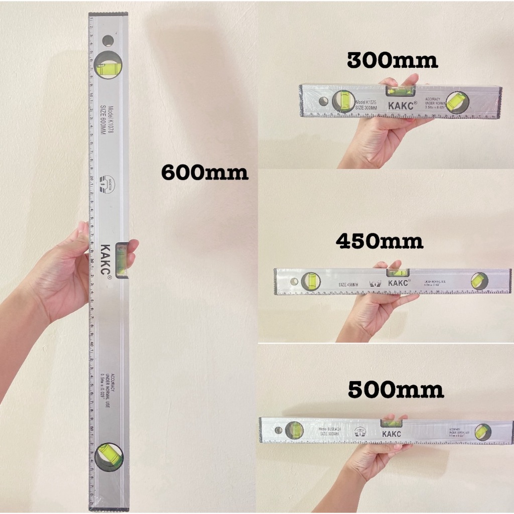 ระดับน้ำ อลูมิเนียมชนิดแม่เหล็ก 300 450 500 600mm ราคา/ชิ้น