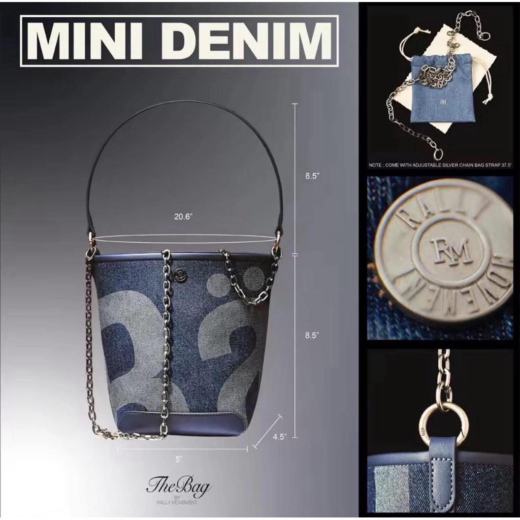 🖤💙[โค้ดลด25% 1,000.-] กระเป๋า Rally The Bag Mark II 🧳 รุ่นใหม่