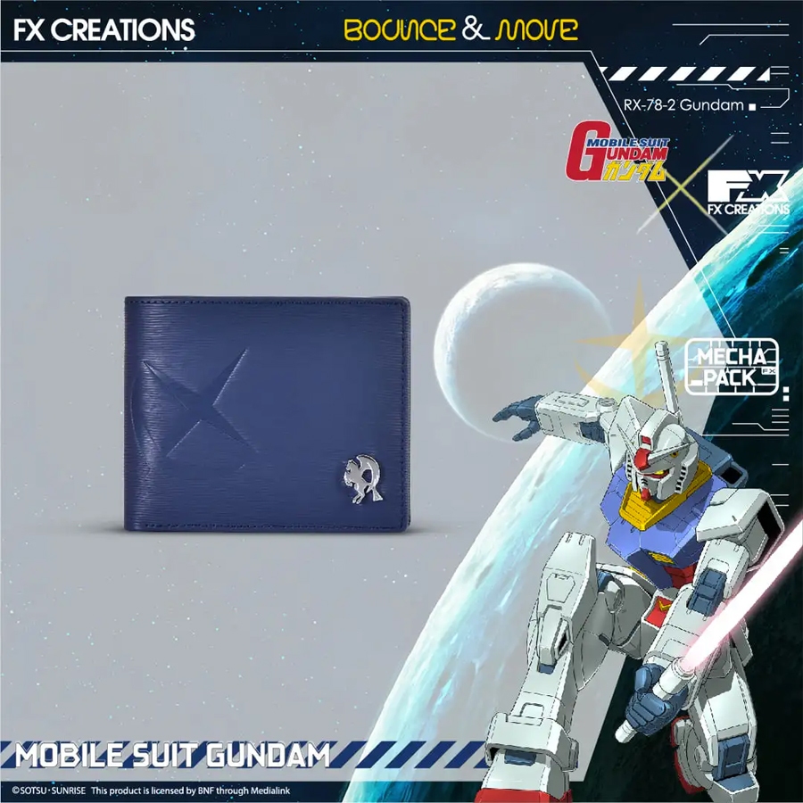 FX Creations x RX-78-2 GUNDAM – LEATHER WALLET กระเป๋าสตางค์