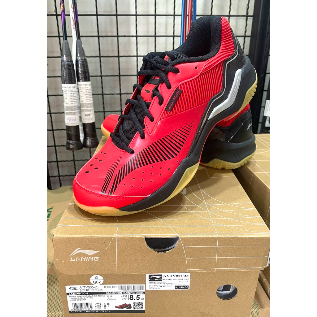 รองเท้าแบด lining sonic boom aytv005-2s