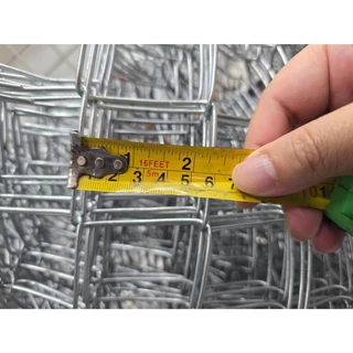 ASV ลวดตาข่ายถัก ชุบกัลวาไนท์ #12 / ขนาดตา 2 นิ้ว (2x1/4") (ตาทั่วไป) / 1.5 x 10 เมตร (สูง x ยาว)