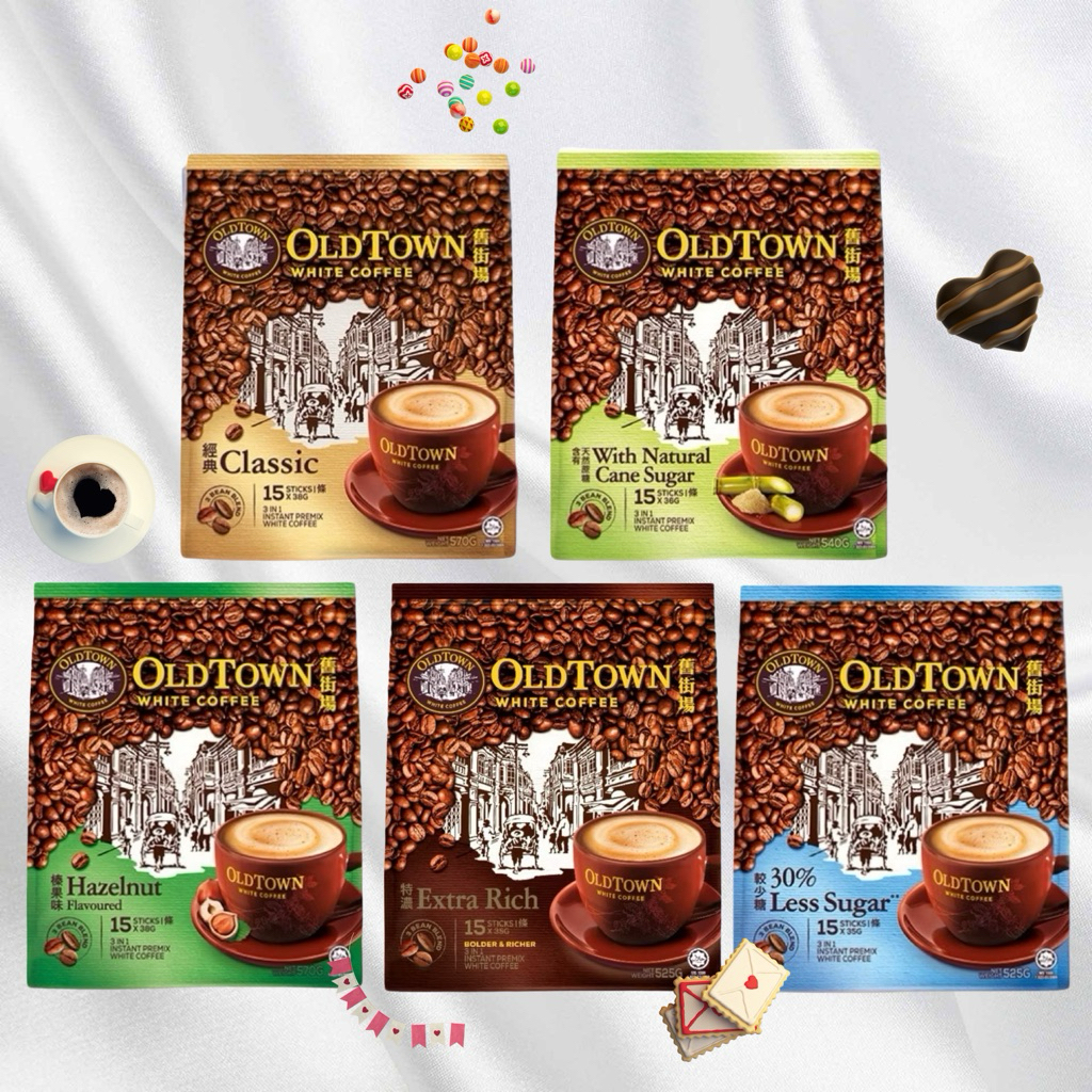 Oldtown coffee กาแฟสุดฮิตของมาเลย์