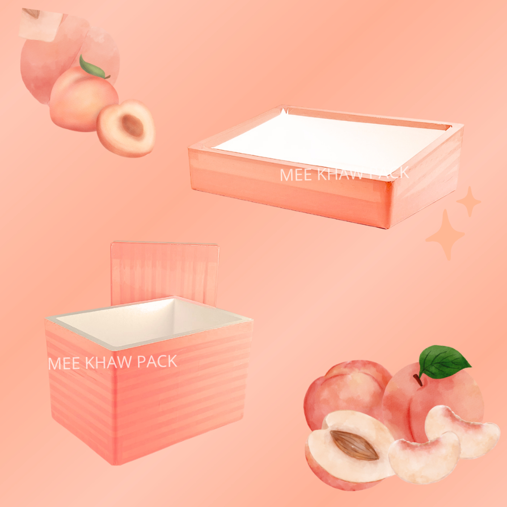 กล่องโฟมพันเทป ลังโฟมใส่น้ำแข็ง - 3