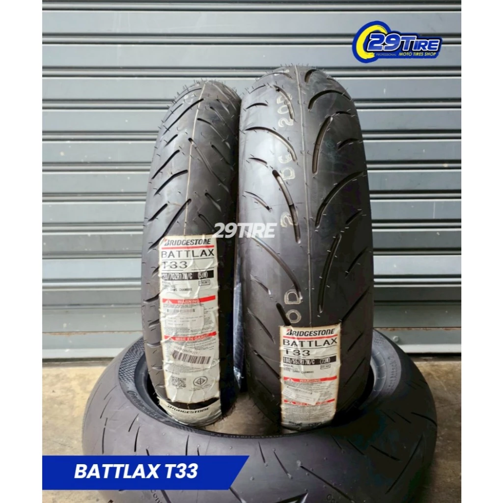 ยาง Bridgestone Battlax T33 ขอบ 17 19 นิ้ว สำหรับ RT1300 thumbnail 3