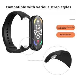 🔥ส่งจากไทย🔥สายรัดซิลิโคนคุณภาพสูงแบบสากล เหมาะสำหรับ Xiaomi Mi Band 8/9