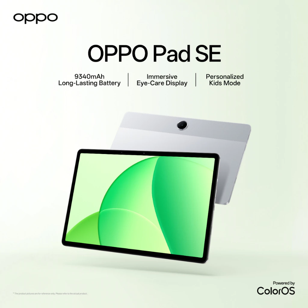 OPPO Pad SE (4+128) Wi-Fi แท็บเลต (4+128) แถมฟรี Pad case หน้าจอถนอมสายตา Kids mode ชาร์จไว 33W แบต 9340 mAh thumbnail 4