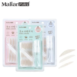 Malian ตาข่ายติดตา 2 ชั้น [MT8384] 120pcs. ไม่ต้องใช้กาว ตา 2 ชั้น ติดทนตลอดวัน พ่นน้ำแล้วติดได้เลย พร้อมส่งจากไทย