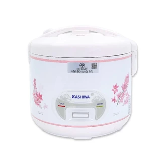 Kashiwa หม้อหุงข้าว อุ่นทิพย์ 1.8 ลิตร รุ่น RC-180 (สีชมพู,สีแดง) หม้อหุงข้าวไฟฟ้า