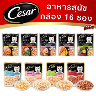 Cesar Craft ซีซาร์ อาหารสุนัข แบบซอง 60-70 กรัม อาหารเปียกสำ…