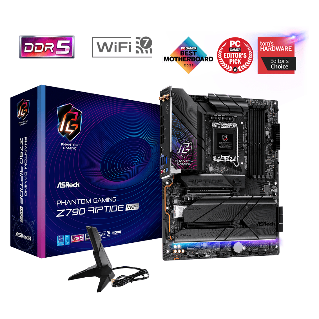 MAINBOARD (เมนบอร์ด) ASROCK Z790 Riptide WiFi