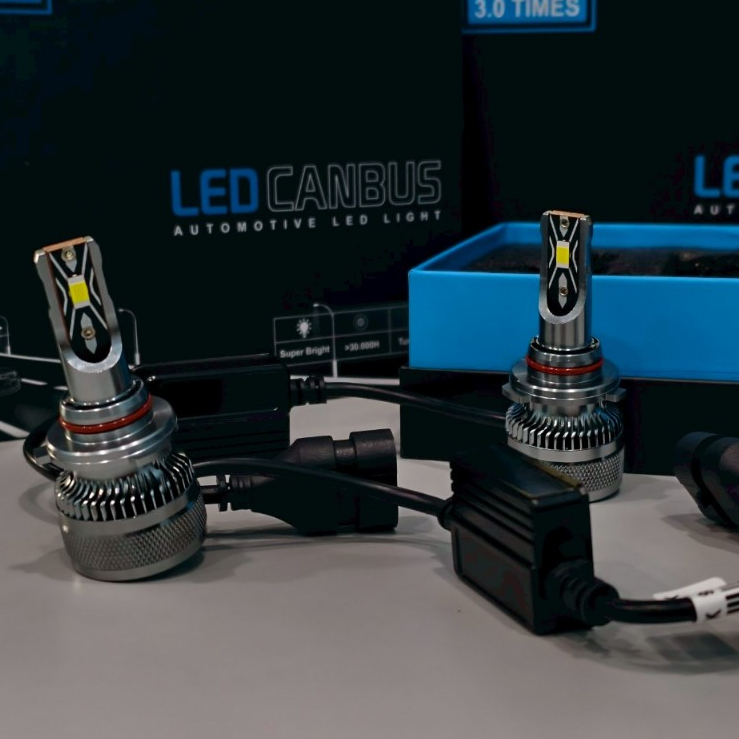 หลอด LED V6 Pro ขั้วHB4/9006 90w 6,000k 24,000LM ส่งจากไทย รับประกัน1ปี (ตรงรุ่น)ไม่ต้องตัดต่อสายไฟ