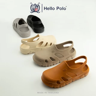 Hello Polo รุ่น HP8035 รองเท้ารัดส้นแฟชั่น รองเท้าแตะ สำหรับผู้ชายและผู้หญิง Size 36-45 แฟชั่น EVA