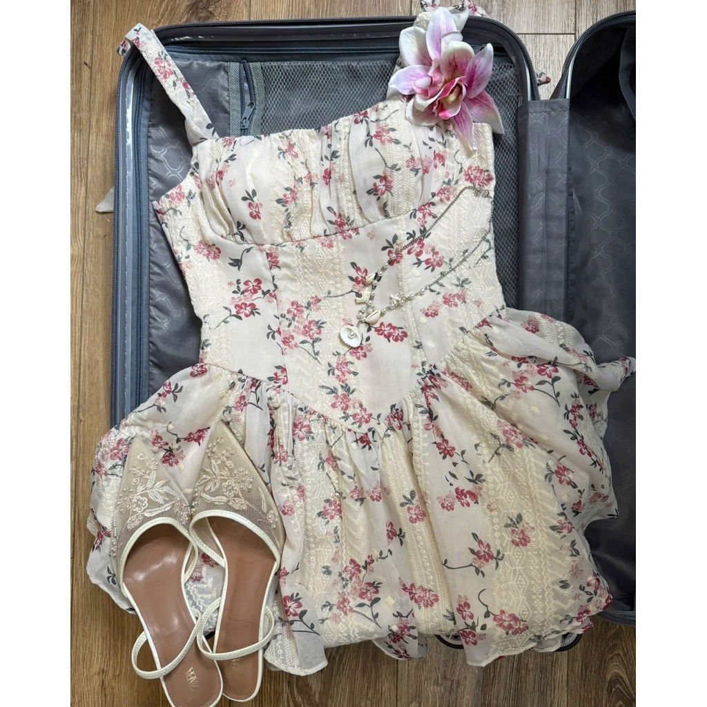 Vintage Flamingo- Grainne Dress